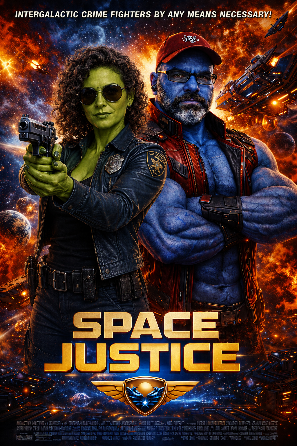 Space Justice poster
